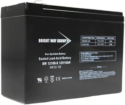 BW 12100 F2 0186 BWG 12100-S F2 Sealed Lead Acid Battery