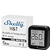 WiFi/WLAN günstig Kaufen-Shelly H&T Gen3 Schwarz | WLAN und Bluetooth Intelligenter Thermometer Hygrometer | Temperatur & Luftfeuchtigkeitssensor mit APP iOS Android & Datenspeicherung | Lange Batterielebensdauer