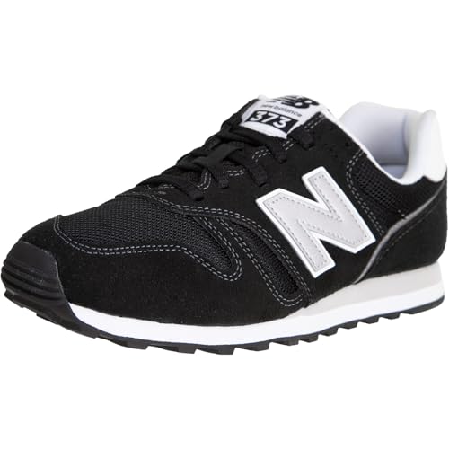 New Balance 373 Sneaker Trainer Schuhe (Black White, EU Schuhgrößensystem, Erwachsene, Numerisch, M, 44)