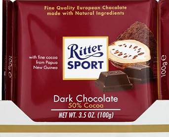Ritter Sport Choc Bar Bttrswt