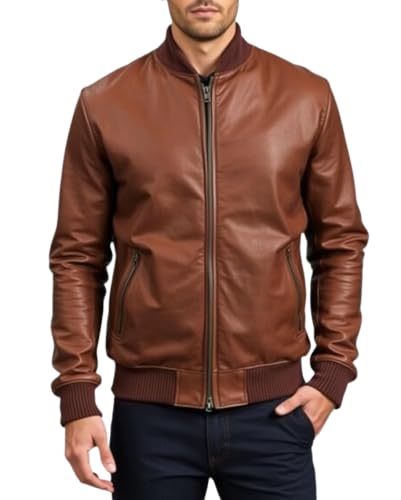 ジャケット・アウター C.E Leather Shoulder Bomber Jacket XL 41oODNXHMGL.jpg