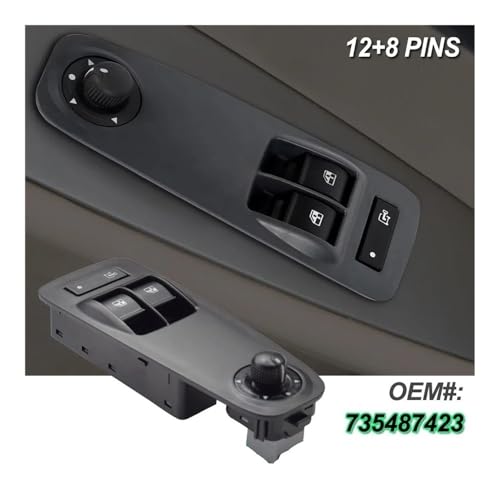 Bouton lève-vitre bloqué ? Changez votre commande Ducato et Boxer 735487423 - 4