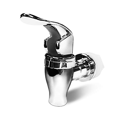 Set Of 2, Beverage Dispenser Replacement Spigot, Sourceton Stainless Steel Spigot And Plastic Spigot, Dispenser Replacement Faucet #TOP3