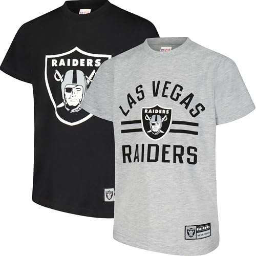 Ultra Game NFL Raiders Youth 2er T-Shirt
