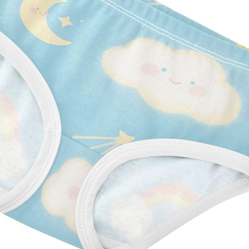GuoChe Cotton Panties Soft Triangle Panties Briefs Underwear for Toddler in Sizes 2T,3T, 4T, 5T, 6Y and 8Y4