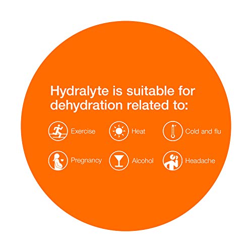Hydralyte Electrolyte Hydration Powder, Orange, 10 Count by Hydralyte - Image 3
