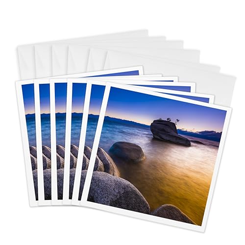 Cartes vœux Bonsaï Rock lac de Tahoe pour embellir vos correspondances