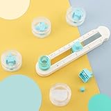 Circle Cutter, Adjustable Any Size 2-20CM DIY Circle Paper Cutter with 4PCS Replacement Blades for Crafts, Come with Bottom Blade Guard, Easy Operation and Smooth Cutting