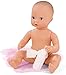 Produktbild Götz 0753010 Newborn Aquini Mädchen Puppe - 33 cm große Badepuppe mit gemalten blauen Augen und ohne Haare - Badebaby ab 18 Monaten