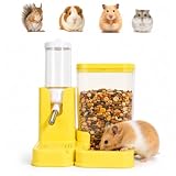 Oniissy Leckdichte Hamster Trinkflasche und Futterautomat für Hamster