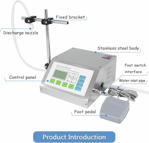 Machine de remplissage de liquide en acier inoxydable à commande numérique stable - 6