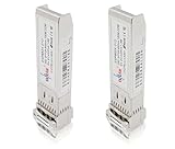 Elfcam® - 25G SFP28 SR Netzwerk-Transceiver-Modul Kompatibel mit Cisco SFP28 25GBASE-SR 850nm 100m DOM LC Duplex MMF, 2er-Pack