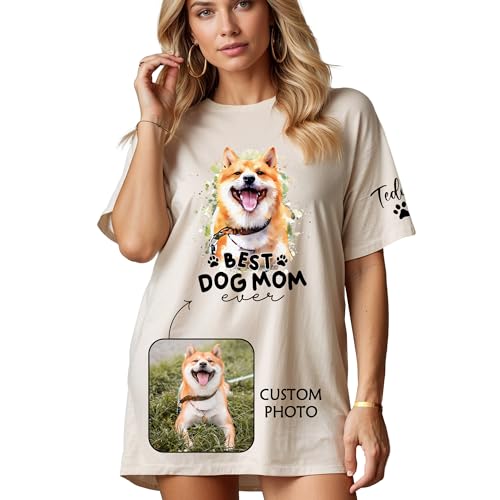 Customized Best Dog Mom Ever Shirt