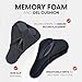Padded Seat Cover for All Peloton Bikes and Cross Training Bike & Bike+ - Gel Seat Cushion, Ultimate Comfort for Men & Women, Accessories for Peloton Bikes