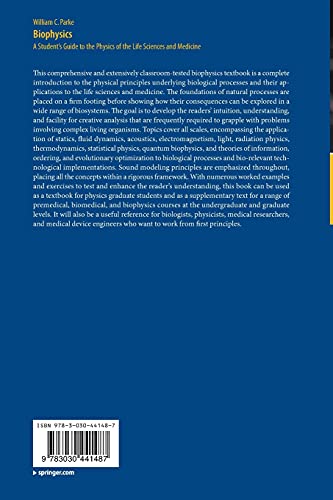Biophysics: A Student’s Guide To The Physics Of The Life Sciences And Medicine #TOP1