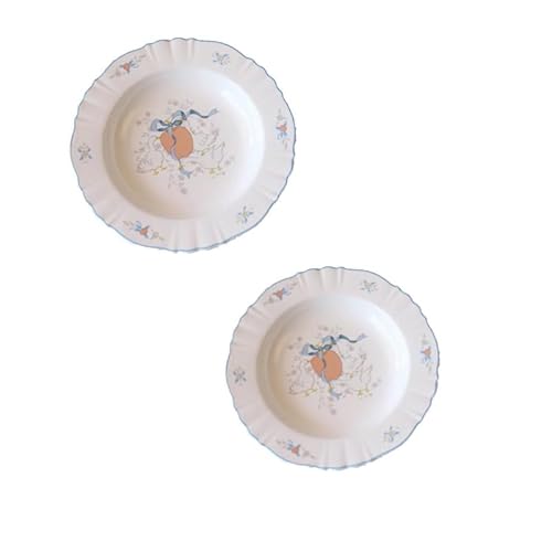 Aoccqkf���g���ԕ��O�[�X�v���[�g �Z���~�b�N�f�B�i�[�v���[�g 2���Z�b�g �v���[�g ������� �V���v�� ���킢�� ���� �����L�O�� �L�O�� ���j �V�z�j�� �M�t�g (�X�[�v�v���[�g)