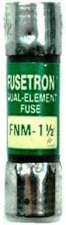 Cooper Bussmann Brand FNM-1-1/2 (FNM-1.5) 1.5Amp Time-delay Supplemental Fuses 250Vac