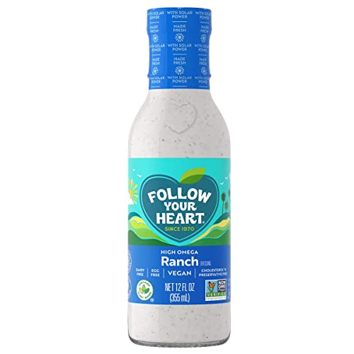 Follow Your Heart Vegan Ranch Dressing,12 Fl Oz (Pack of 6)