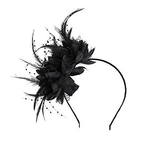 Feather 1920s Flapper Headband for Great Gatsby Party