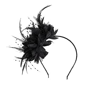 Feather 1920s Flapper Headband for Great Gatsby Party