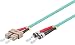 Produktbild goobay OM3 Duplex Patchkabel SC/ST 3m Aqua