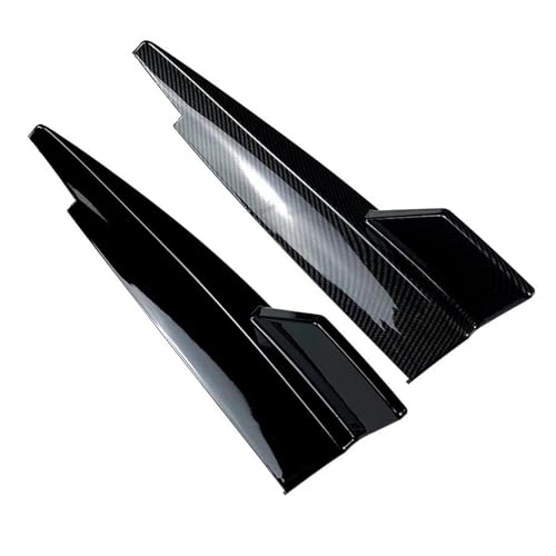 �ɓK������ CLA�N���X C117 CLA180 200 CLA45 AMG 2013 2014 2015 2016 2017 2018 2019 �p ���A�o���p�[���b�v�f�B�t���[�U�[ �T�C�h�X�v���b�^�[ �X�|�C���[(Carbon look)