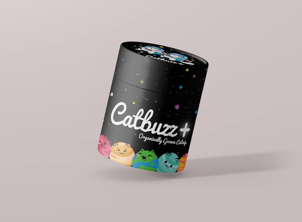 Catbuzz Plus | 3 Times the Premium and Organically Grown Catnip | Fresh | Grown by Family Farmers in USA | All-Natural | Eco-Friendly