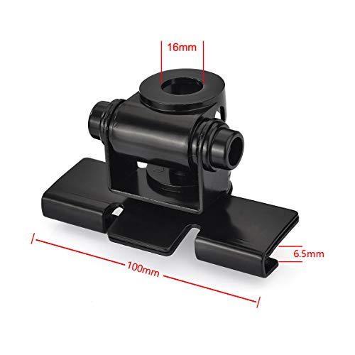image for Bingfu Vehicle Mobile Radio Antenna Fix Bracket Mounting Lip Mount wit