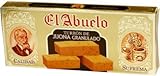 Estuche litografíado Turrón de Jijona El Abuelo, artesano, 300 gramos, blando con denominación de Origen.