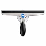 Good Grips Heavy Duty Stainless Steel Squeegee – Streak-Free All-Purpose Cleaner for Bathroom, Glass Shower Doors, Mirrors, Tiles, Countertops, and Car Windows – Durable, Rust-Resistant, Over 1 LB Com