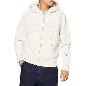 [チャンピオン] フルジップパーカー スウェットカーディガン 裏起毛 11.5oz リバースウィーブ(R) ジップフーデッドスウェットシャツ C3-W103 メンズ" 