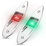 【Materiales】: la carcasa de esta luz de navegación LED está hecha de acero inoxidable de alta calidad, lo que lo hace resistente a la oxidación, al desgaste y a la corrosión. Además, adopta la fuente de luz LED, que ofrece un bajo consumo de energía y una vida útil prolongada.