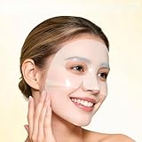 4 Pezzi Maschera Viso Idrogel alla Niacinamide Vitamina, Trattamento Notte contro Macchie Scure e Opacit&agrave;, Uniforma il Tono della Pelle, Maschera al Collagene Coreana