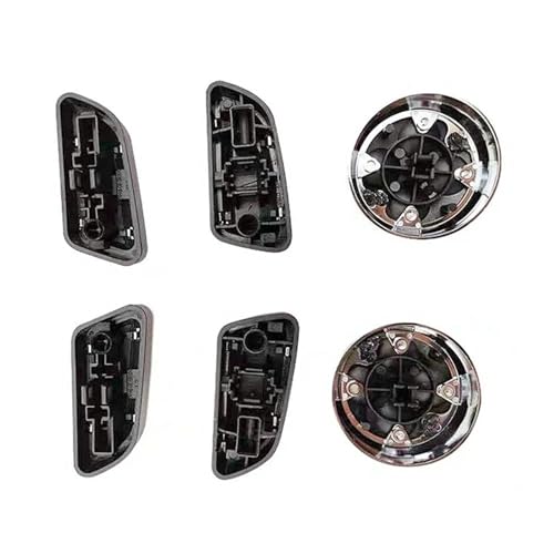 Interruptor de asiento cromado negro para VW Jetta MK5 MK7 y Passat 6