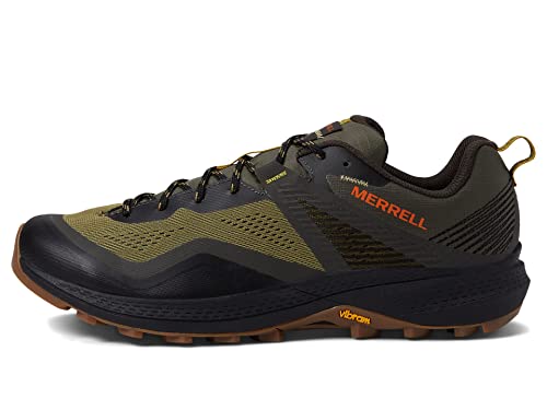 Merrell Mqm 3 Sneakers For Men Offers Textile Lining, Round-Toe Silhouette, And Lace-Up Closure Olive 11 M #TOP26