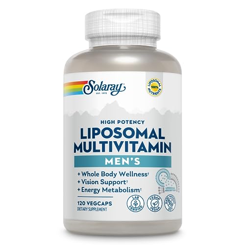 SOLARAY Liposomal Multivitamin Men, 120 VegCaps