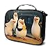 Produktbild The Penguins of Madagascar Beauty Case Make-up-Tasche, bedruckt, Beauty Reisetasche, Kosmetik-Organizer, Make-up, Kulturbeutel, Organizer für Make-up, Handtasche mit Griff, wasserdichte Kosmetiktasche