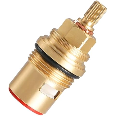 Faucet Cartridge Replacement Compatible with Grohe 45888000, Hot Kitchen Faucet Stem Replacement Part Universal Repair Kit for 3/4in Wall Mount Valves and Roman Tubs (Hot 45888000) Cover