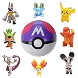 ✹EINZIGARTIGES DESIGN: ✹Pokeballs sind bunt, schön und praktisch. Das Themendesign ist bei Kindern jeden Alters am beliebtesten. Sie können die Operationen ausführen, die Sie mögen, zum Beispiel: B. Machen Sie eine Zeichentrickserie, jeder wird Spaß haben.