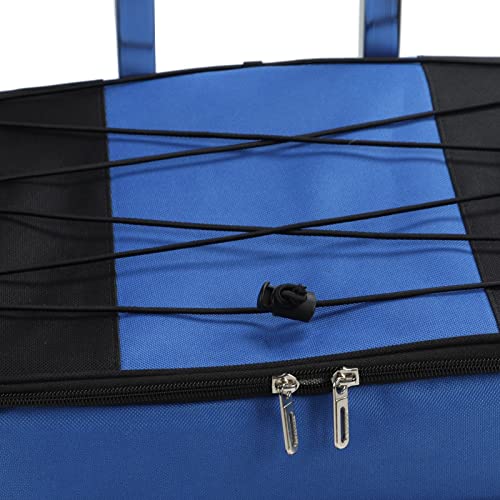 Asixxsix Bolsa térmica de rodinhas, refrigerador portátil com isolamento de 35 L, com rodas e alça,