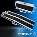 WORHAN® 1.83m Rampa Plegable Carga Silla de Ruedas Discapacitado Movilidad Aluminio Anodizado...