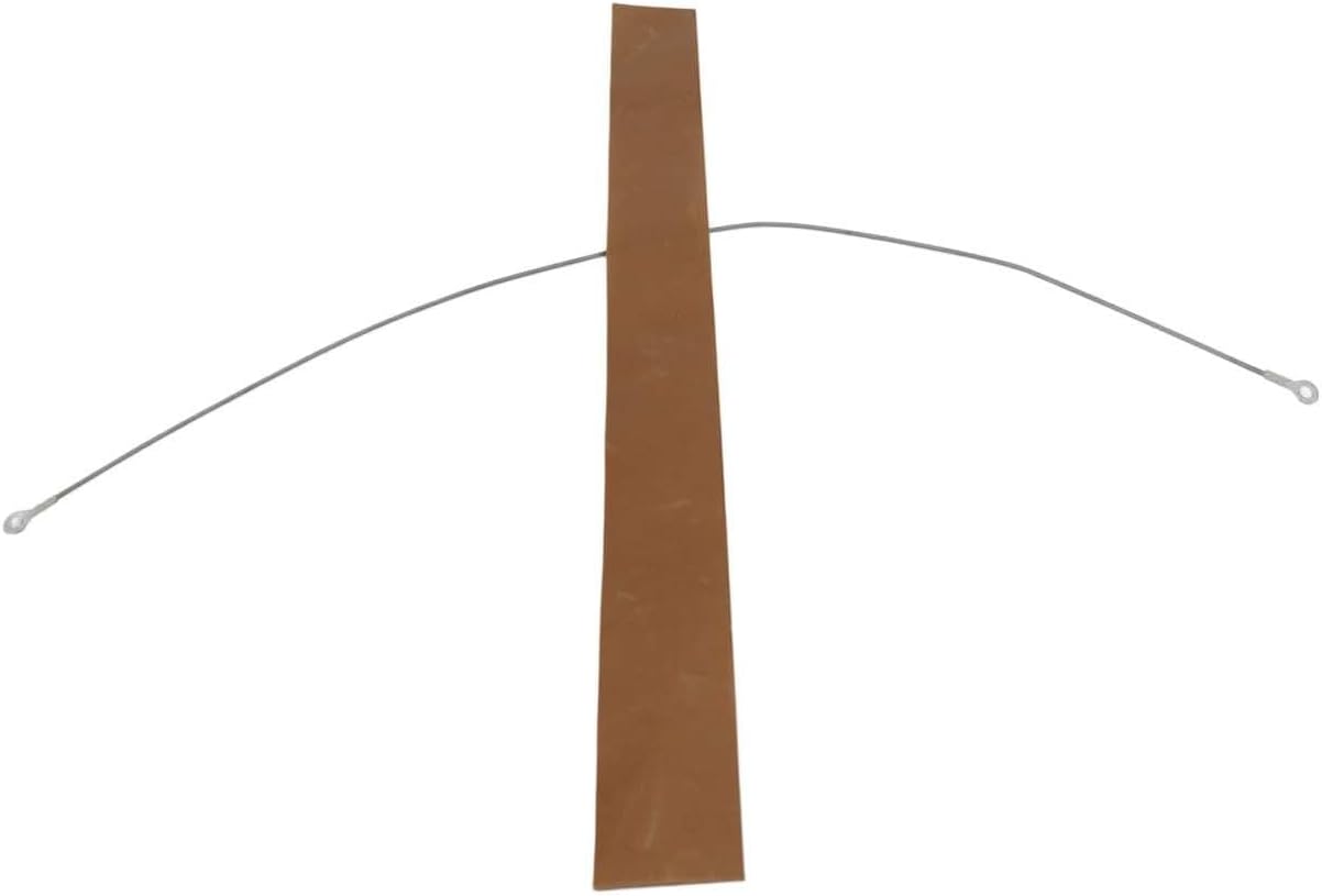 5-Pack Impulse Sealer Heating Strip SF-200 (24 cm), SF-300 (34 cm) & SF-400 (45 cm) Bag Sealers — High-Temp Cloth + Heating Wire, Brown(SF-400)