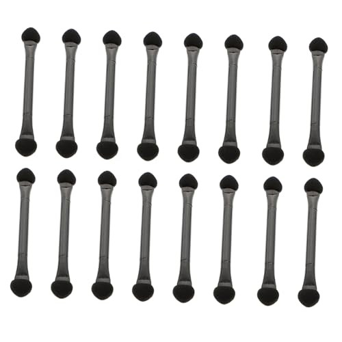 FOMIYES Cosmetic Eye Shadow Sticks 30pcs Sponge Head Makeup Brush for Eye Makeup and Face Painting