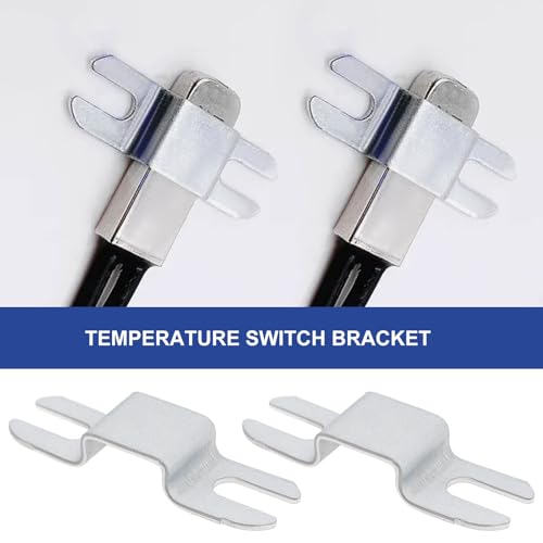 SG Store 10-teilige KSD9700-Halterung für Temperaturschalterhalter Kompatibel mit 250 V 5 A Thermoschutzschalter für Kopfgröße Ca. 20 X 8 X 3 Mm (Thermoschalter Nicht Im Lieferumfang Enthalten)