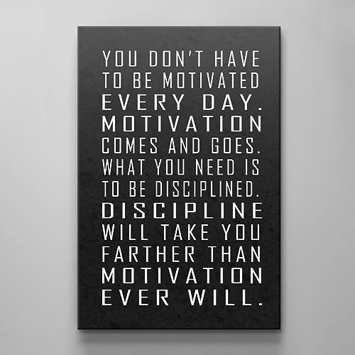 Impression de citations motivantes sur toile de bureau design - 5