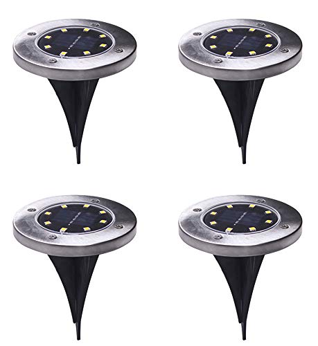 Preisvergleich Produktbild 5ALL Solarleuchten 8LED solar unterirdischen licht garten wegbeleuchtung outdoor wasserdichte stehlampe garten dekorative rasen lampe für Hausgarten Gartenbeleuchtung