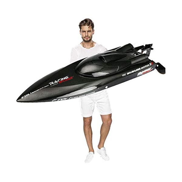 Feilun FT011 RC High Speed Racing Boot 55 KM / H Fernbedienung Größte Brushless Motor Ausgezeichnete Funktionen für Hobbies Player Adult