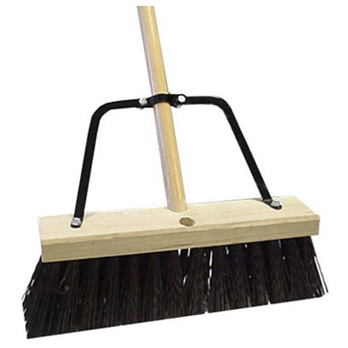 Quickie 00649Hdsu Jobsite Street Broom, 16" #TOP6