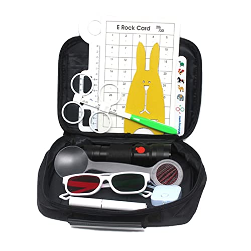 NICHOY Optics Strabismus and Amblyopia Eye Position Inspection Tool,Optometry Function Visual Inspection Kit,for Strabismus and Amblyopia Inspection(Color:A,Size:a Set)