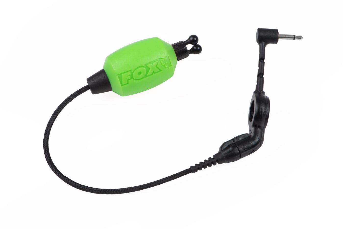 Fox Black Label Halo Dumpy Bobbin Green | Carp Fishing Bite Indicator | LED Glows Faintly when Alarm is on and Brightly to Indicate Bite | Opaque 10g Body & 14g Weight | Adjustable Clips | Code CBI142